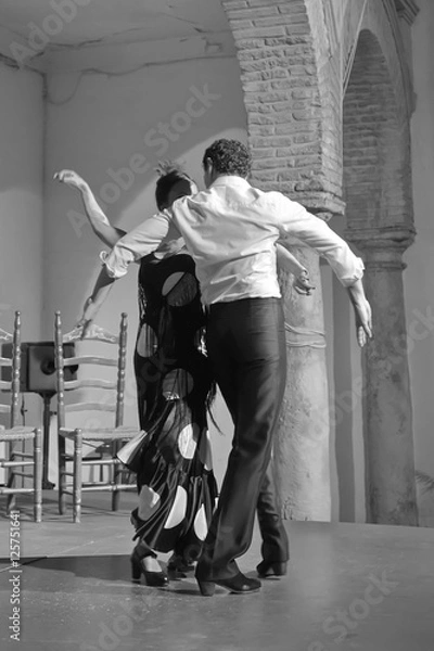 Fototapeta Flamenco Dancers