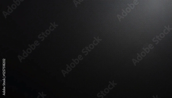 Fototapeta Luxurious matte black background with subtle embossed texture, enhanced by soft lighting to emphasize depth and leave space for typography or branding elements.
