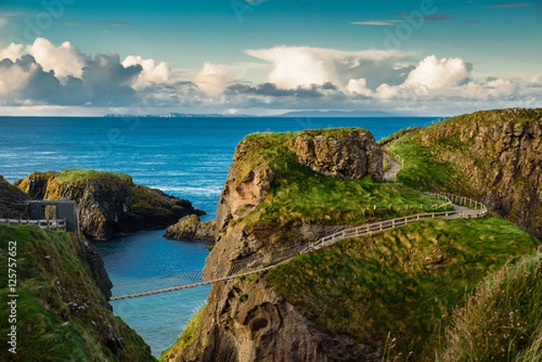 Obraz Most linowy Carrick-a-Rede