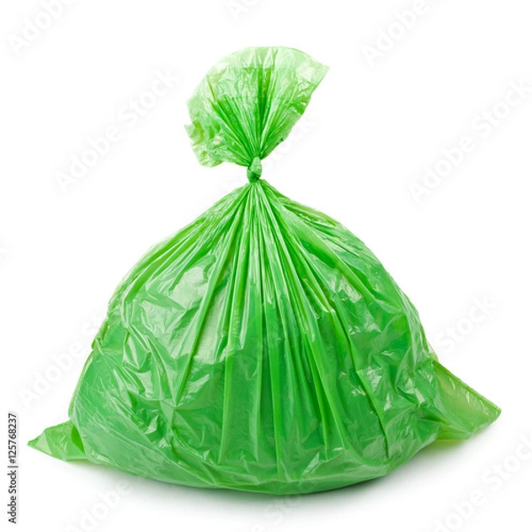 Obraz Green garbage bag