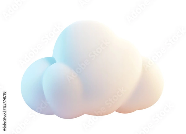 Obraz 3d clouds