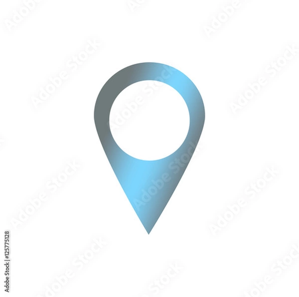 Obraz Gradient pointer