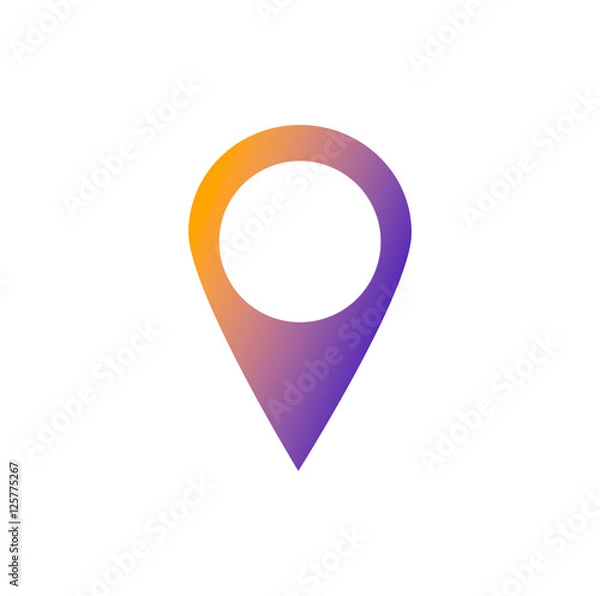 Obraz Gradient pointer