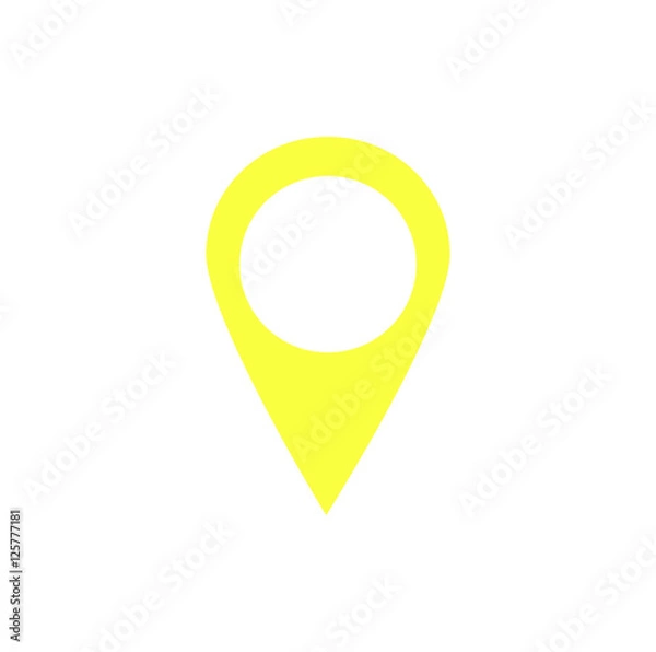 Obraz Yellow pointer
