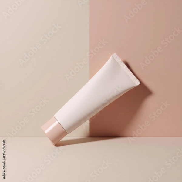 Fototapeta Mockup of advertising product. Generative ai.