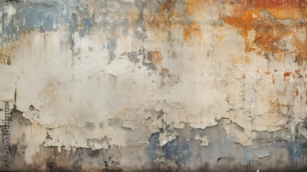 Fototapeta pitted distressed texture set