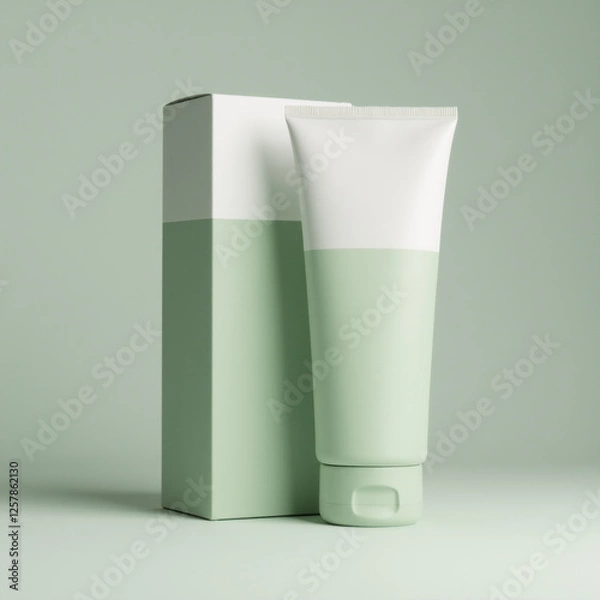 Obraz Mockup of advertising product. Generative ai.