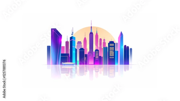 Fototapeta abstract vector illustration