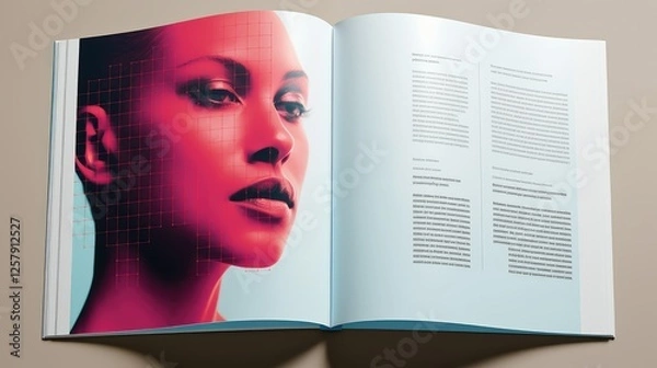 Obraz bleed book layout indesign
