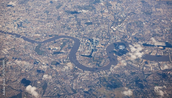 Obraz London aus der Luft