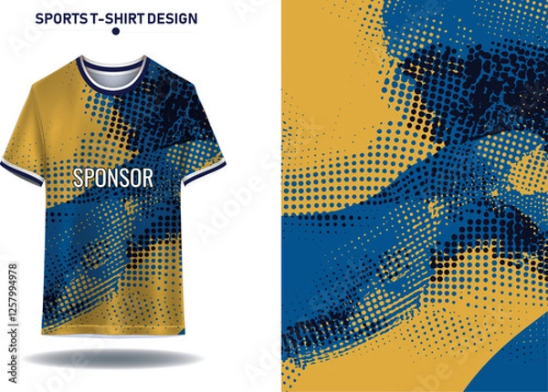 Obraz Abstract background with sport pattern.