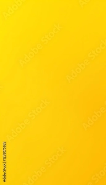 Fototapeta Generative AI created Vibrant Yellow Solid Background Image Texture