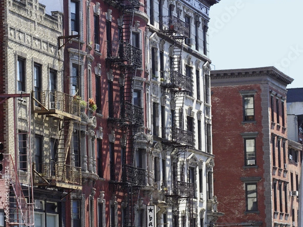 Fototapeta nyc fire escapes