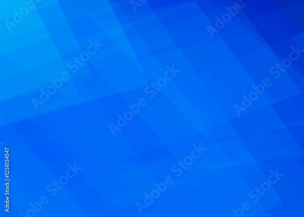Obraz Blue vector abstract geometrical shape modern background
