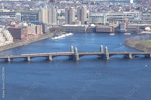 Fototapeta Longfellow Bridge, Boston