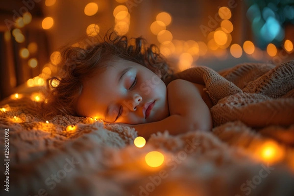 Obraz Sleep day, baby sleeping