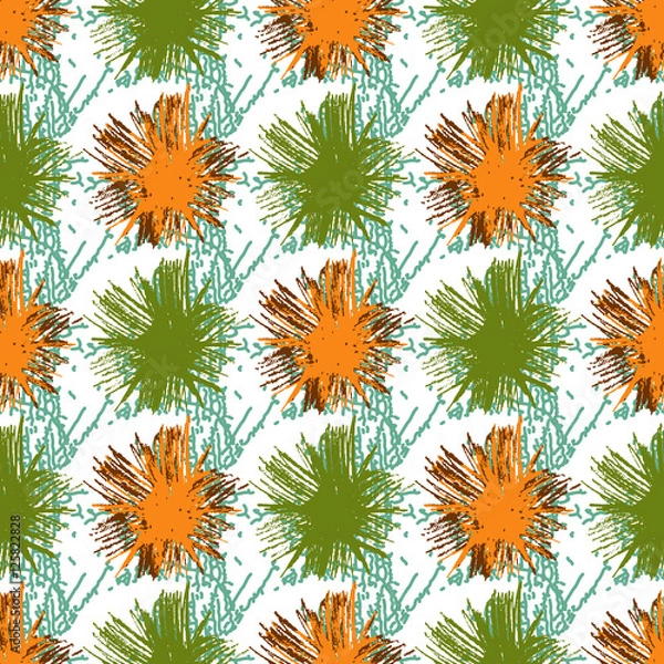 Obraz Colored stains abstraction