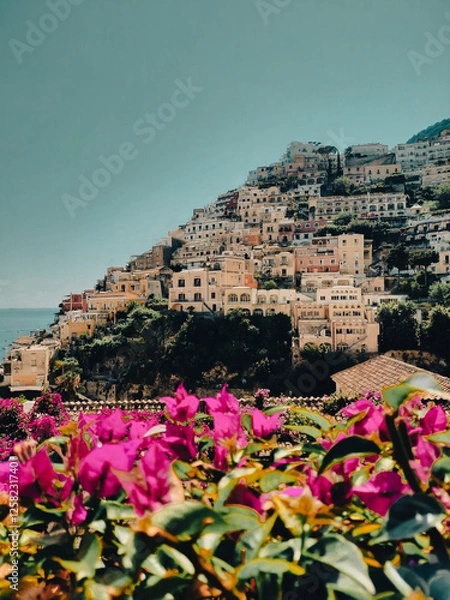 Obraz Positano houses