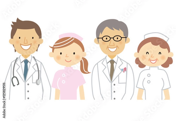 Obraz 医者　看護婦