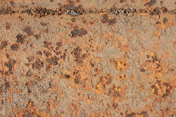 Obraz Old rusty metal texture background