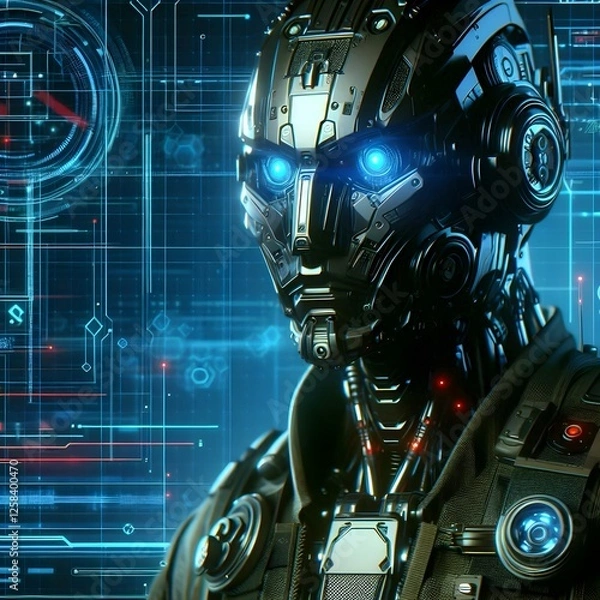 Fototapeta abstract futuristic background