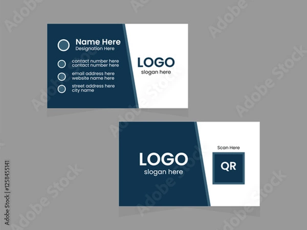 Obraz modern design template for infographics and business card design