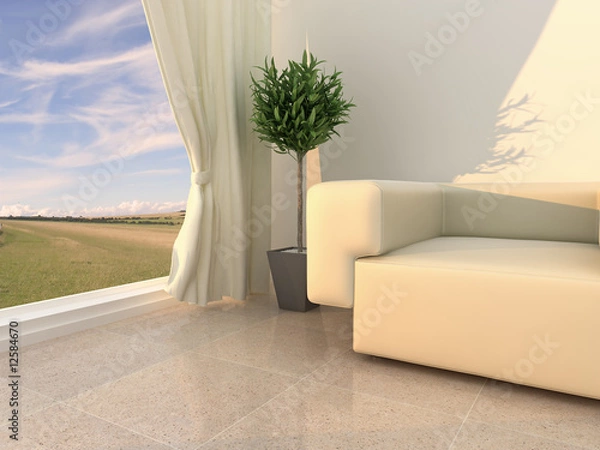 Obraz Modern, neutral interior