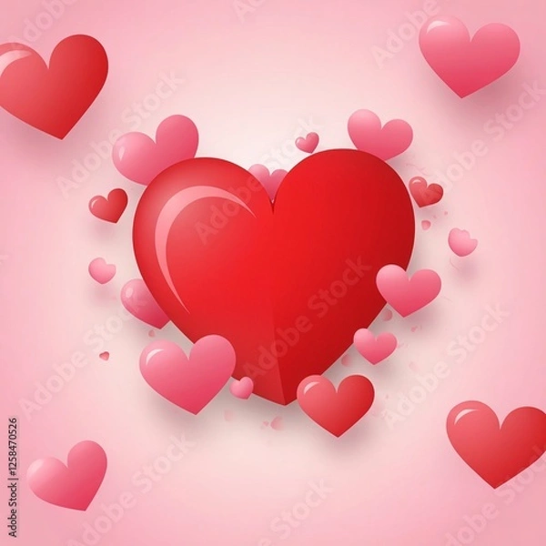 Obraz Surprise your loved one with a special Valentine's Day gift.