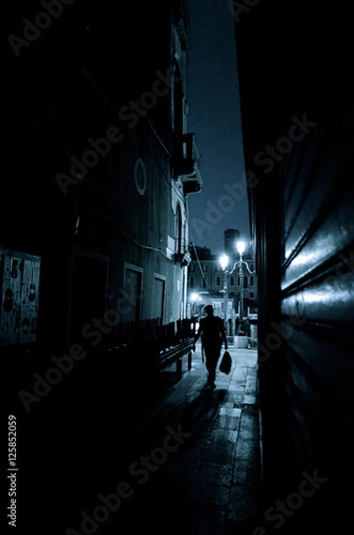 Obraz L'uomo del vicolo