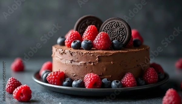 Obraz chocolate cake