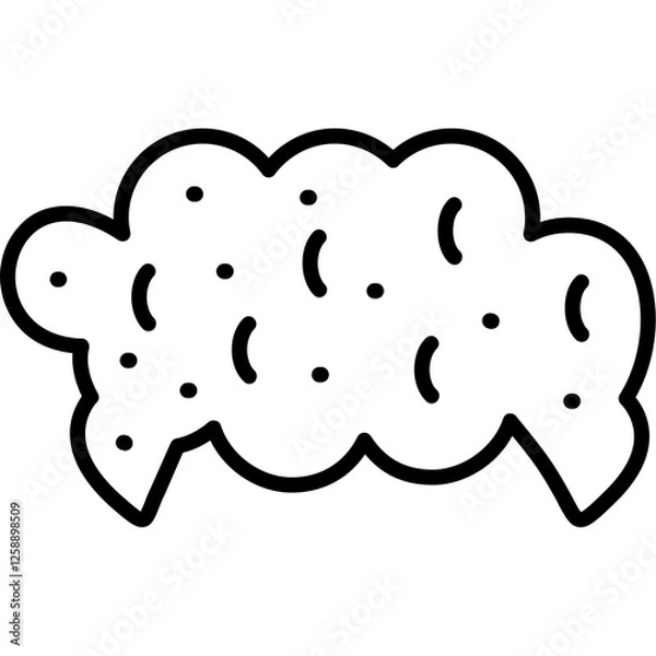 Obraz Sea cucumber Icon
