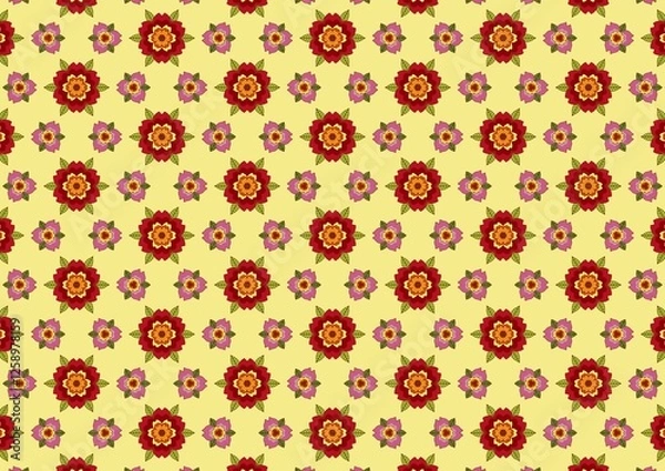 Obraz Sakura floral pattern vocter 