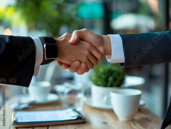 Fototapeta Une collaboration réussie