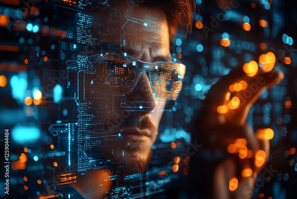 Fototapeta Les nouvelles technologies informatiques	
