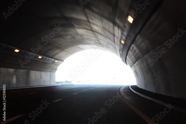 Obraz High speed tunnel