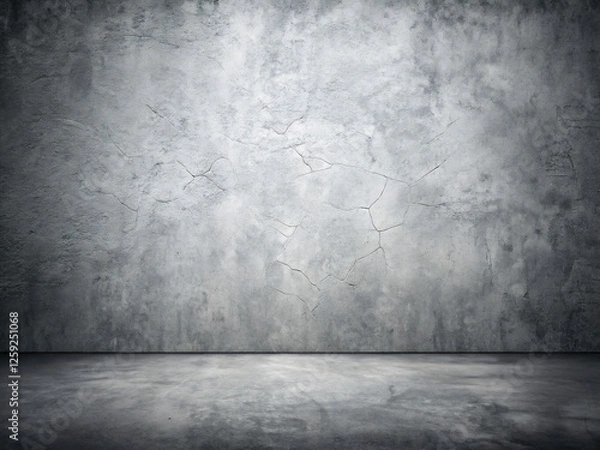 Fototapeta concrete wall and floor background 