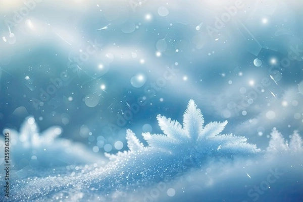 Fototapeta Frosty Glass Blur Texture Overlay for a Cool and Ethereal Design__