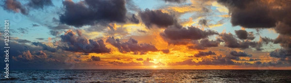 Fototapeta Sunset Panorama