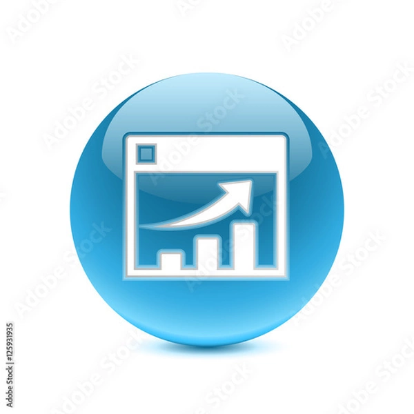 Obraz Abstract 3D App Icon 