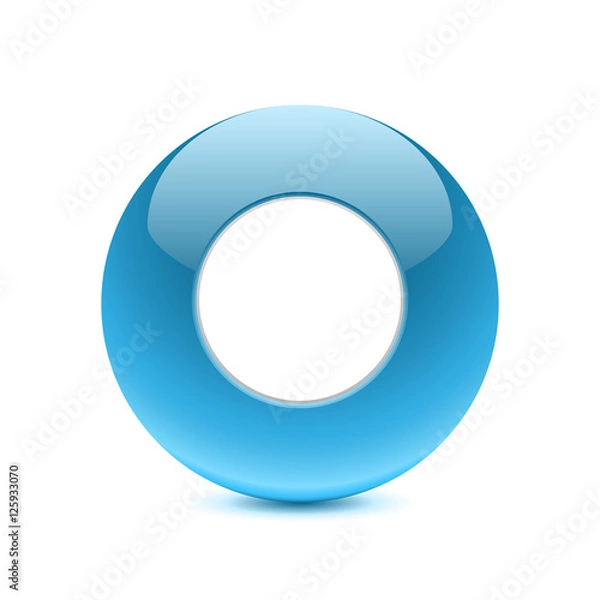 Fototapeta Abstract 3D App Icon