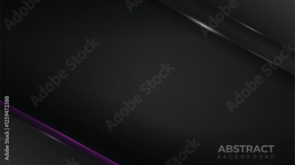 Fototapeta black violet modern background