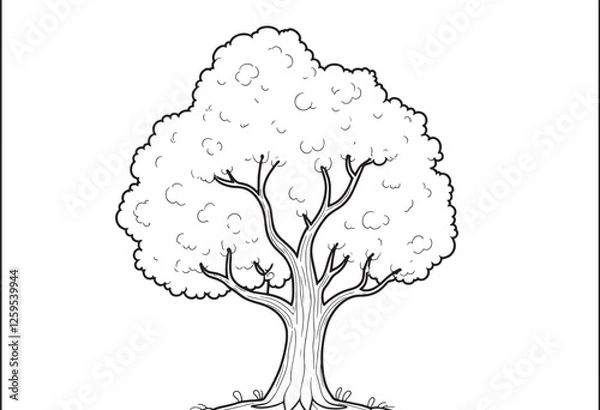 Fototapeta Tree Silhouette & Vector Art Collection – Perfect for Any Project