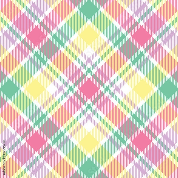 Fototapeta Pastel Plaid