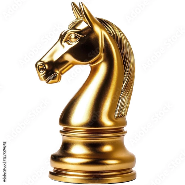 Obraz black chess horse
