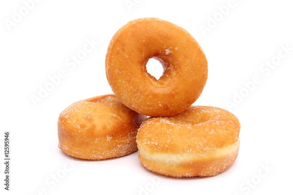 Fototapeta Three Sweet Donuts