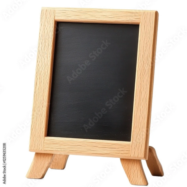 Obraz blank blackboard isolated on white
