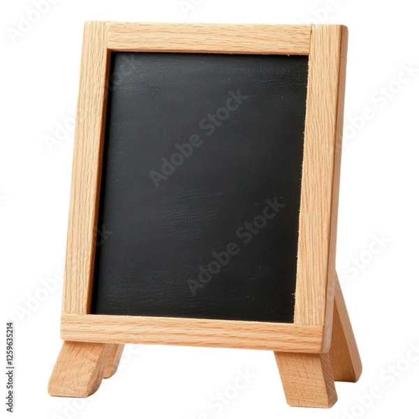 Obraz blank blackboard isolated on white
