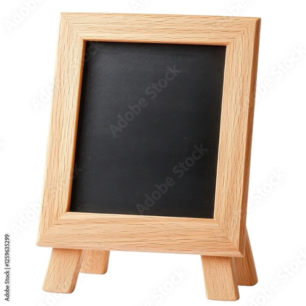 Obraz blank blackboard isolated on white
