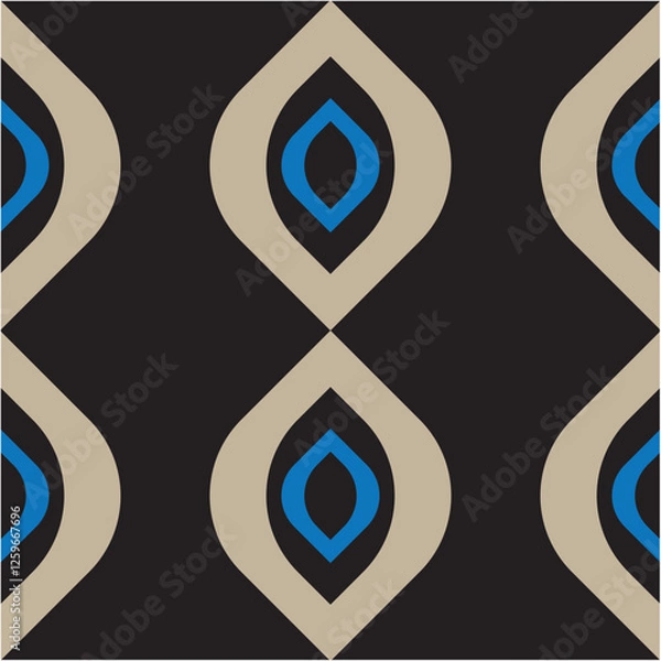 Fototapeta set of abstract geometric shapes