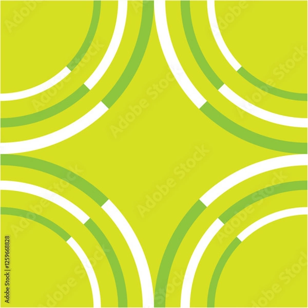 Fototapeta abstract background with green lines